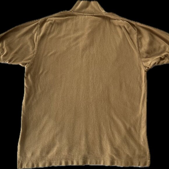 POLO Ralph Lauren Men's Beige Cotton Mesh/Piqué Knit Polo Shirt - Classic Fit XL - Picture 3 of 6